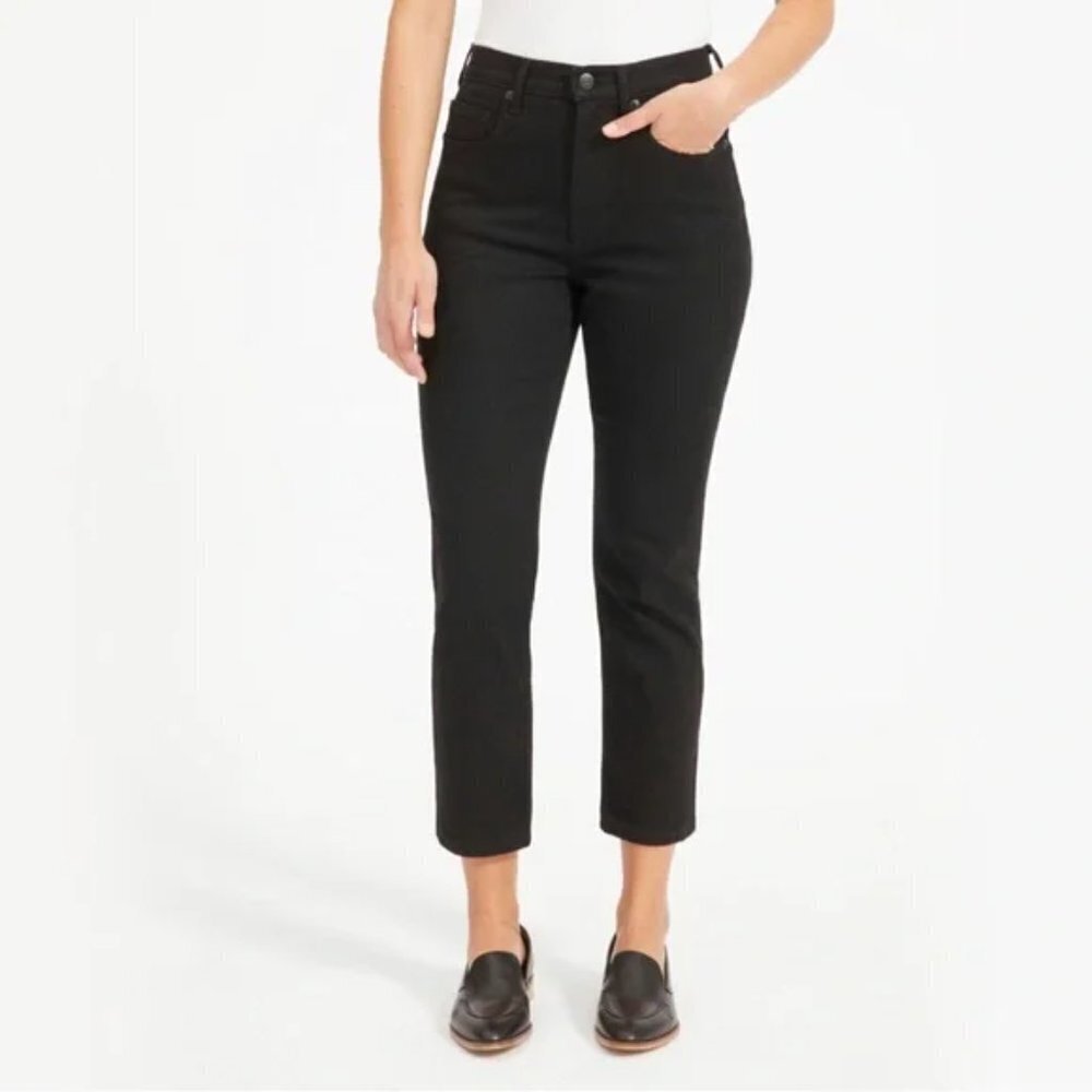 Everlane High Waist Straight‎ Ankle Jeans